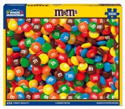 WHITE MOUNTAIN CASSE-TÊTE 1000 PIÈCES (LARGES PIÈCES) - M&M'S #1942
